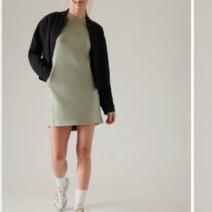 Athleta Coaster Luxe Sweatshirt Dress NWT